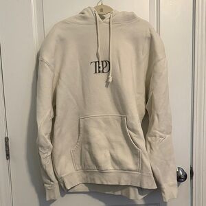 Taylor Swift The Manuscript Cream Hoodie with Logo
